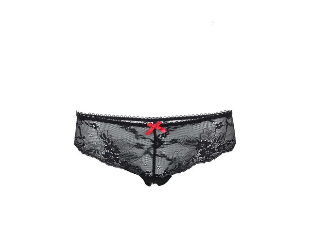 Černá krajková tanga Haily´s Lace