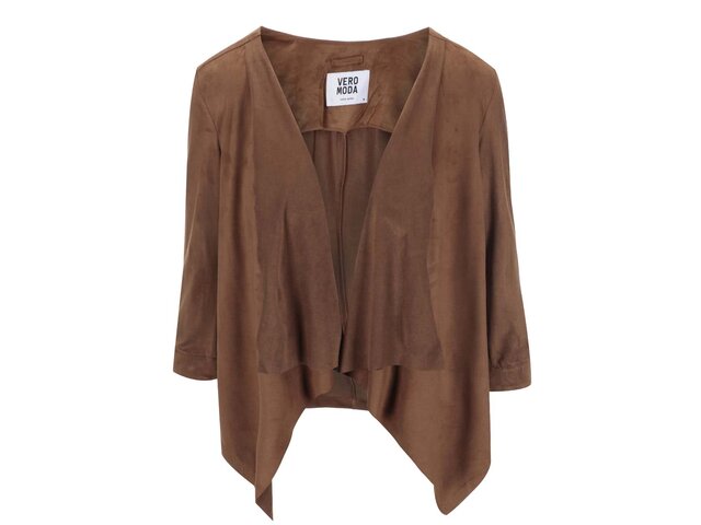 Hnědý blejzr Vero Moda Kerry