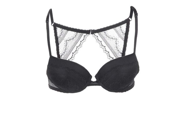 Černá push-up podprsenka Lisca Principessa