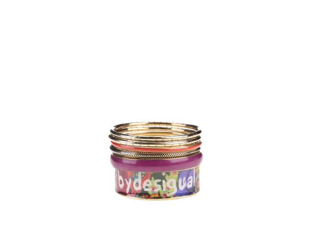 Set šesti barevných náramků Desigual Pulseras
