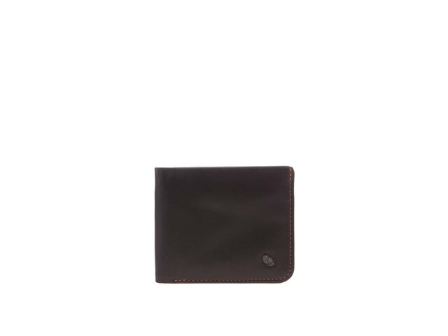 Tmavě hnědá kožená peněženka Bellroy Hide & Seek