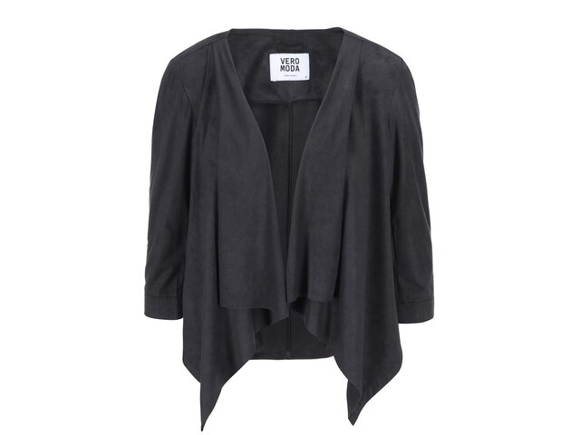 Černý blejzr 3/4 rukávy Vero Moda Kerry