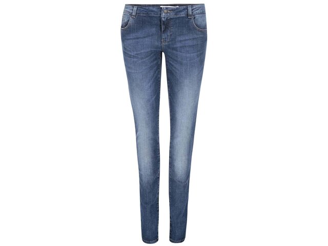 Tmavě modré slim džíny Vero Moda Five