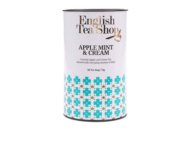 Dárkové balení čaje v dóze English Tea Shop Jablko, máta a smetana