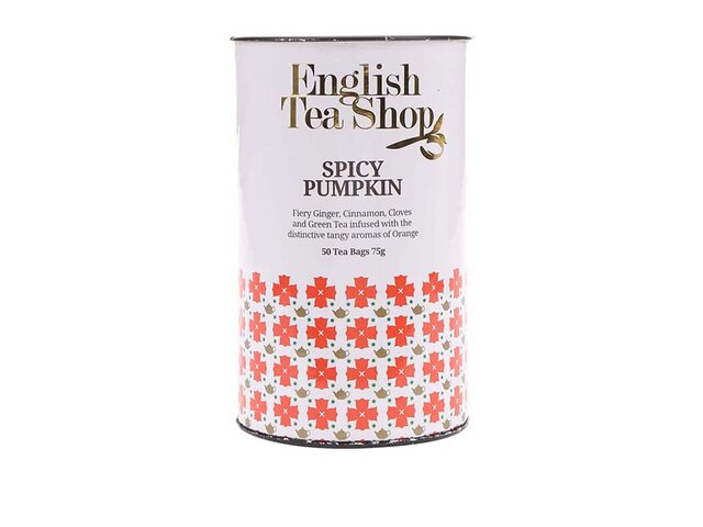Dárkové balení ovocného čaje v dóze English Tea Shop Kořeněná dýně