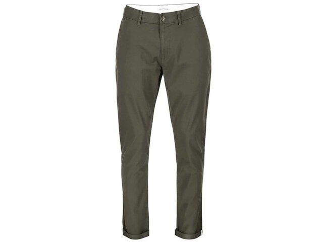Tmavě zelené kalhoty Ben Sherman