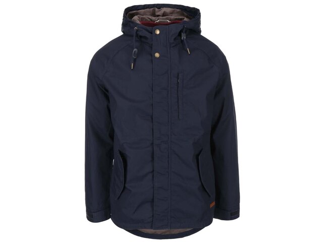Tmavě modrá bunda s vnitřní vestou Jack & Jones Aron