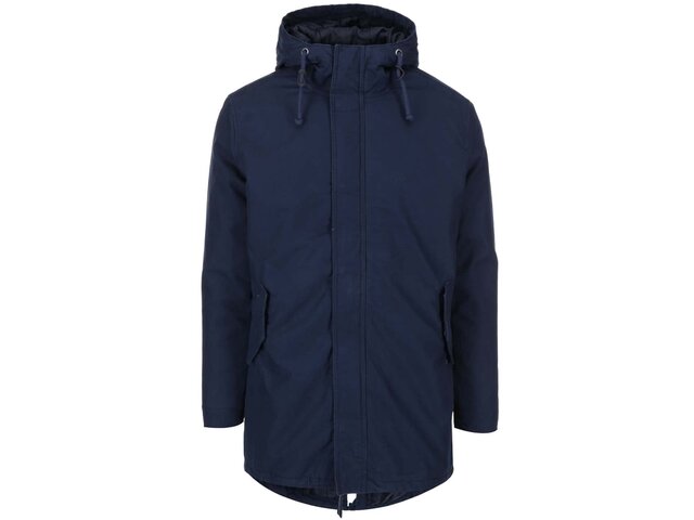 Tmavě modrá parka s kapucí Jack & Jones Clive