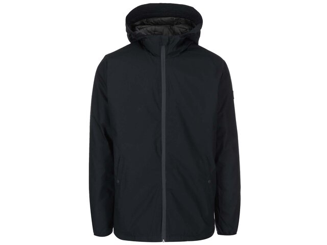 Černá bunda s kapucí Jack & Jones Bull