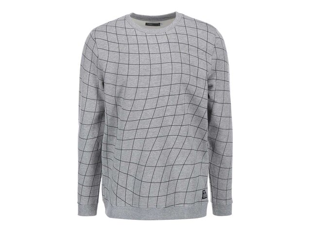Šedá mikina s geometrickým vzorem Jack & Jones Move