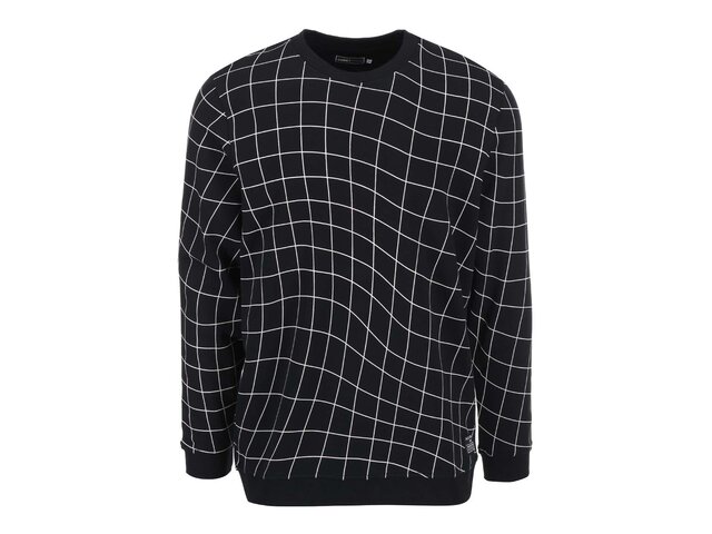 Černá mikina s geometrickým vzorem Jack & Jones Move