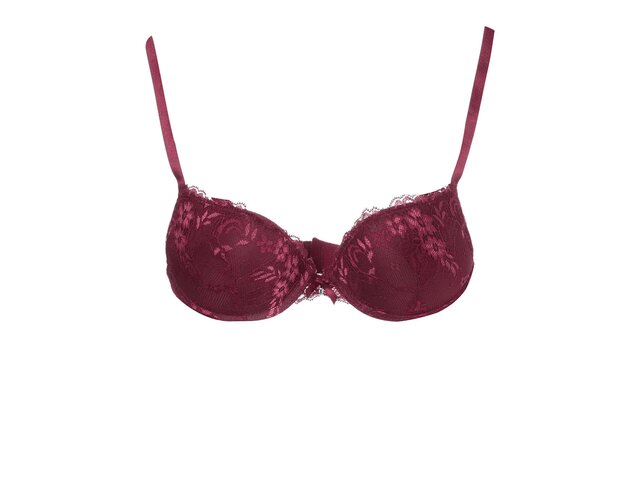 Vínová podprsenka Haily´s Lace Push Up