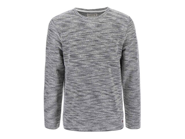 Světle šedý žíhaný svetr Jack & Jones Shelby