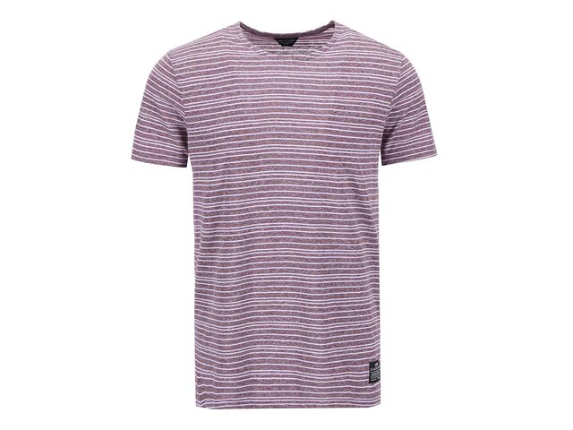 Světle fialové triko s pruhy Jack & Jones Clive