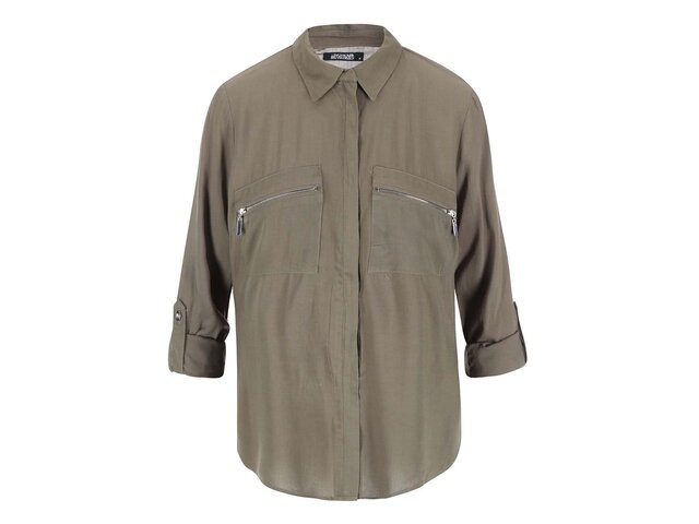 Khaki halenka na zip Haily´s Donna