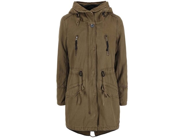 Khaki parka ONLY Central