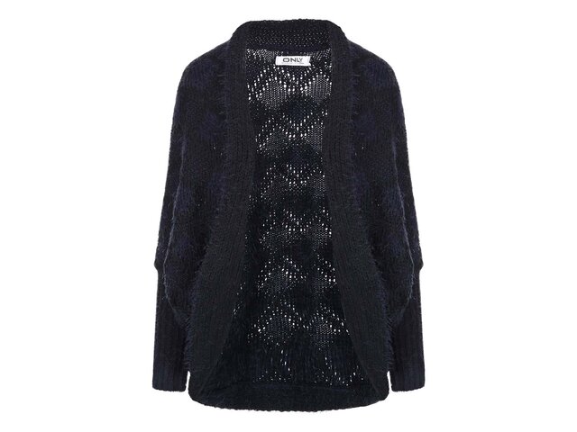 Černo-modrý vzorovaný cardigan ONLY Irene