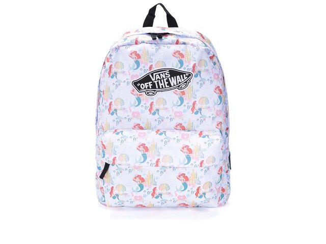 Bledě modrý batoh s potiskem Ariel Vans Disney Old Skool
