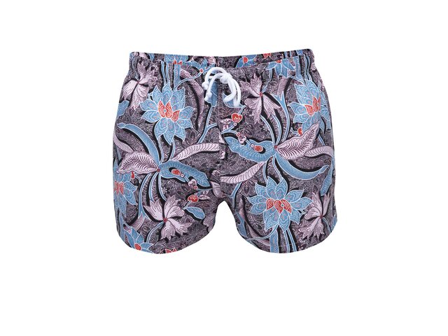 Modro-fialové květované plavky se vzorem aussieBum Scent Vintage