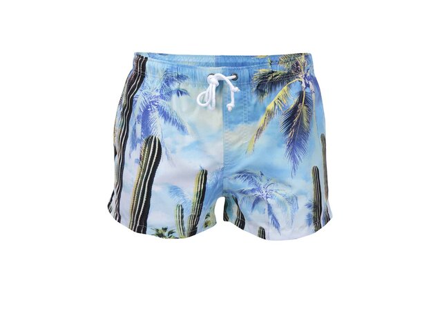 Modré plavky s potiskem aussieBum Las Vegas
