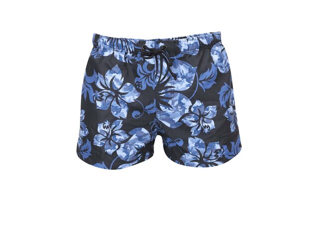 Modro-černé plavky s havajským vzorem aussieBum Mavericks