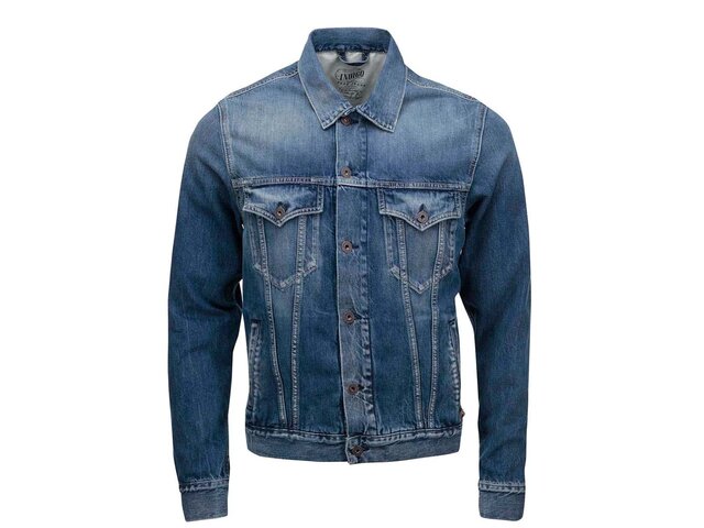 Modrá pánská džínová bunda Pepe Jeans Pinner