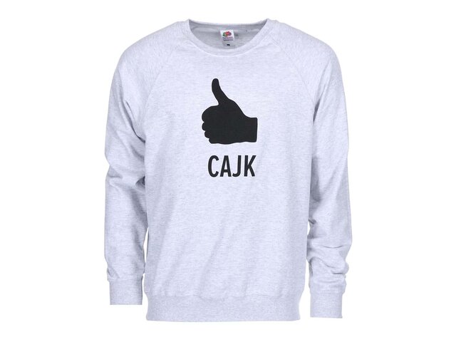 Šedá pánská mikina ZOOT Originál Cajk