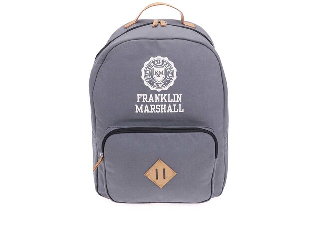 Šedý unisex batoh Franklin & Marshall