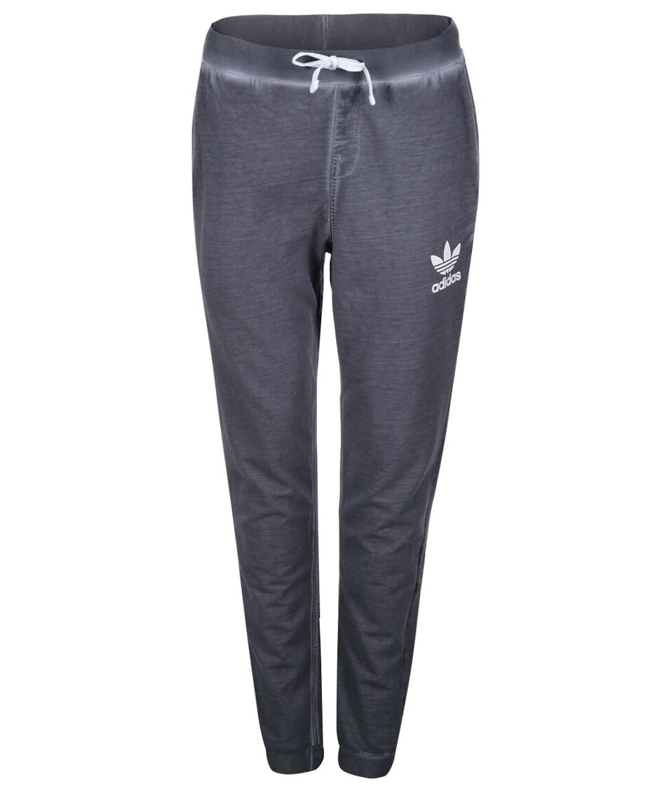 Tmavě šedé dámské tepláky adidas Originals - Vánoční HIT ... Tmavě šedé dámské tepláky adidas Originals - Vánoční HIT ...