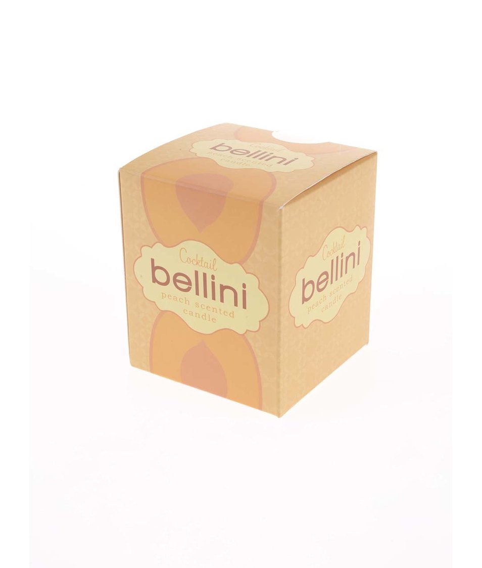Oranžová vonná svíčka Gift Republic Bellini
