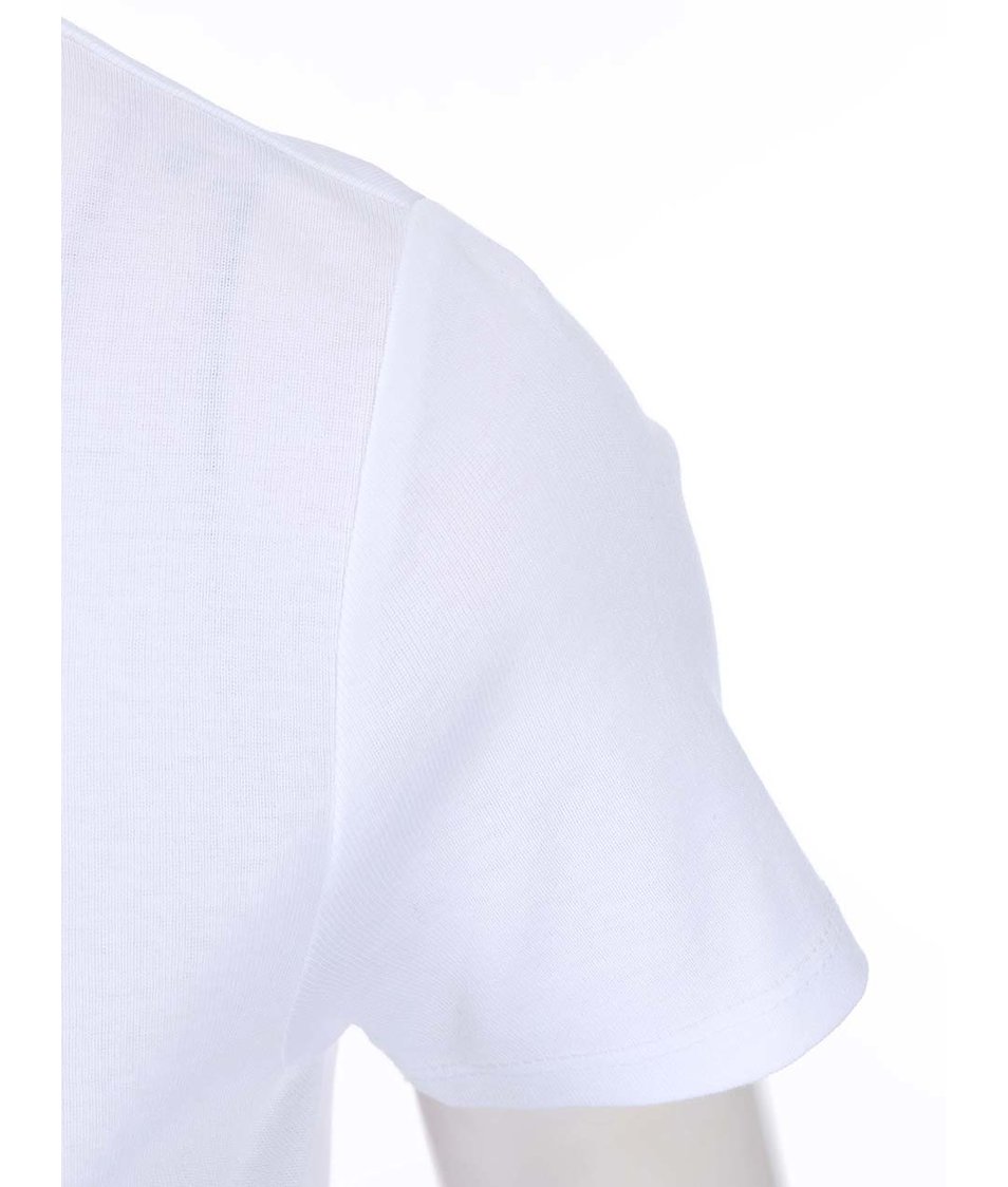 Bílé dámské tričko s krátkým rukávem s.Oliver