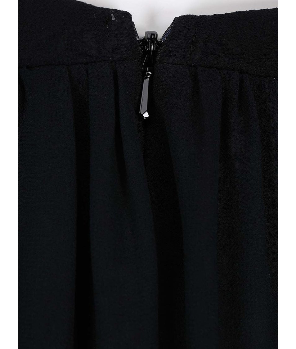 Černé šifonové šaty Goddiva
