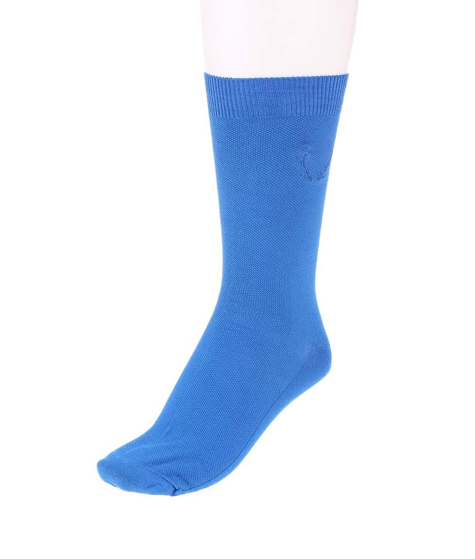 Modré ponožky Jack & Jones Waffel