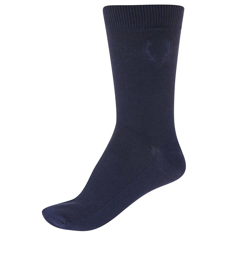 Tmavě modré ponožky Jack & Jones Waffel