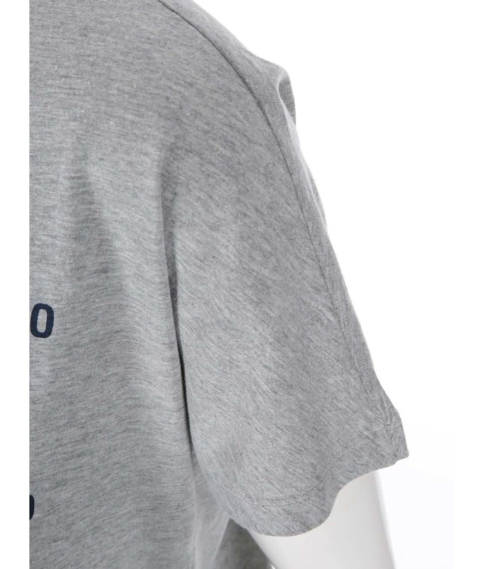 Světle šedé tričko s potiskem Vero Moda Bella Japanese