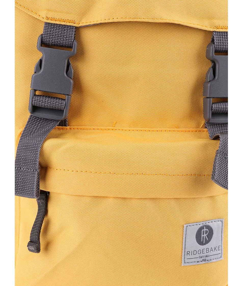 Šedo-žlutý batoh s přezkami Ridgebake Hook