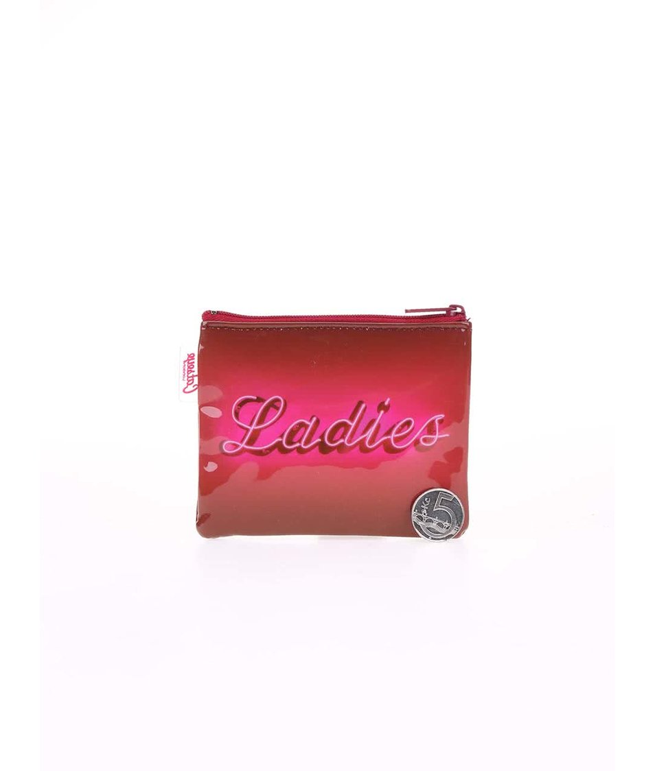 Růžová peněženka na drobné Catseye London Ladies