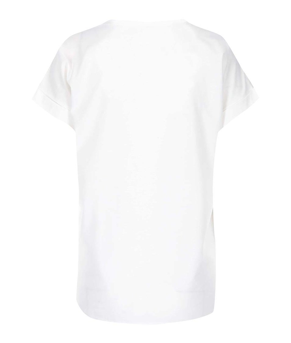 Bílé tričko s potiskem VILA Dreamers