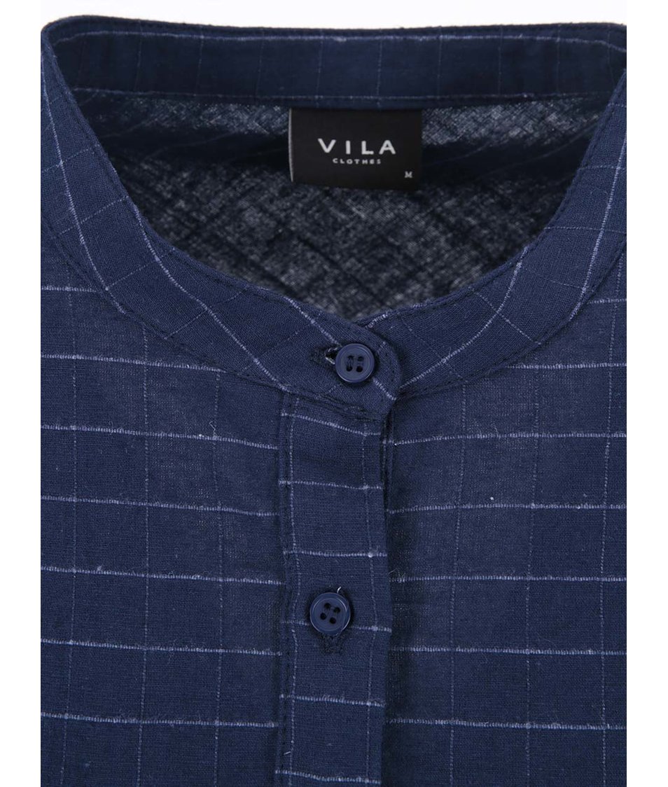 Tmavě modrá volnější košile VILA Calio