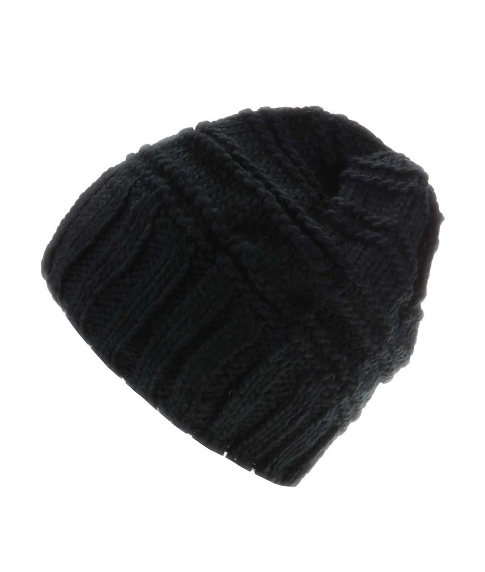 Černá pletená čepice Haily´s Strickmütze