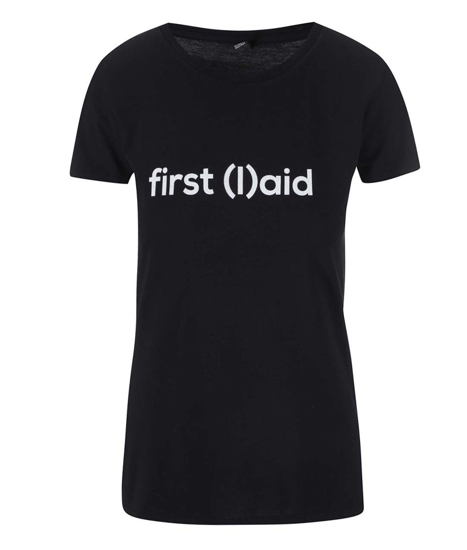 "Dobré" černé dámské tričko pro PrPom