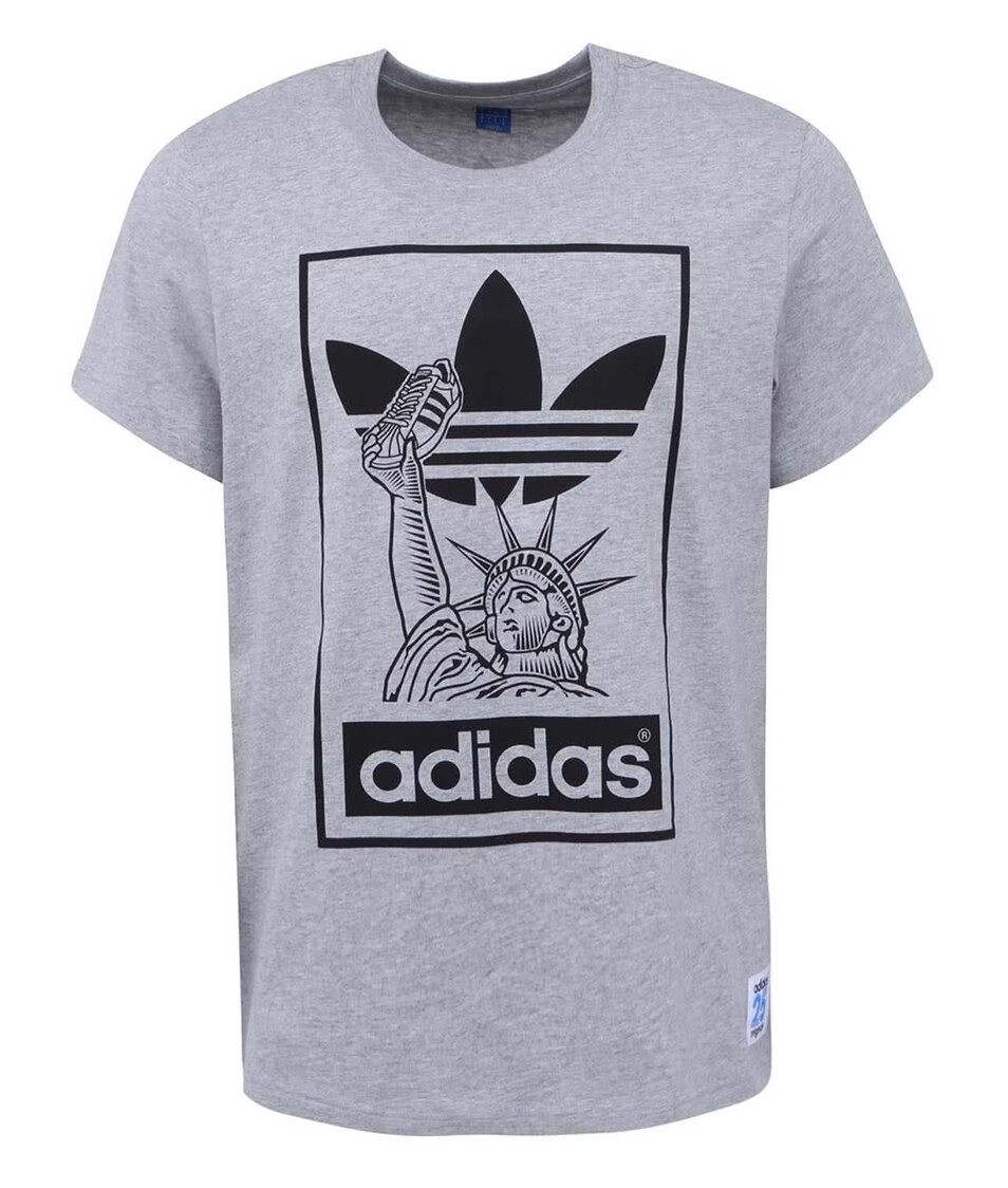 Sede Panske Tricko Adidas Originals Nyc Superstar Vanocni Hit