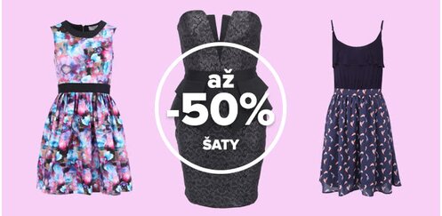 šaty zoot výprodej se slevou 50%