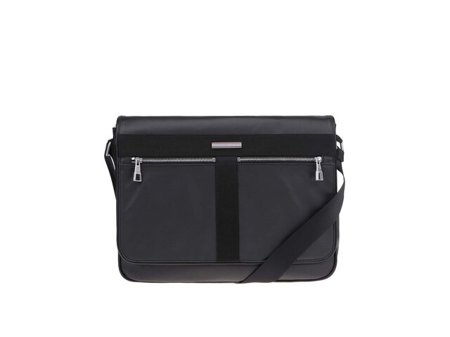Černá pánská taška na notebook Tommy Hilfiger Darren