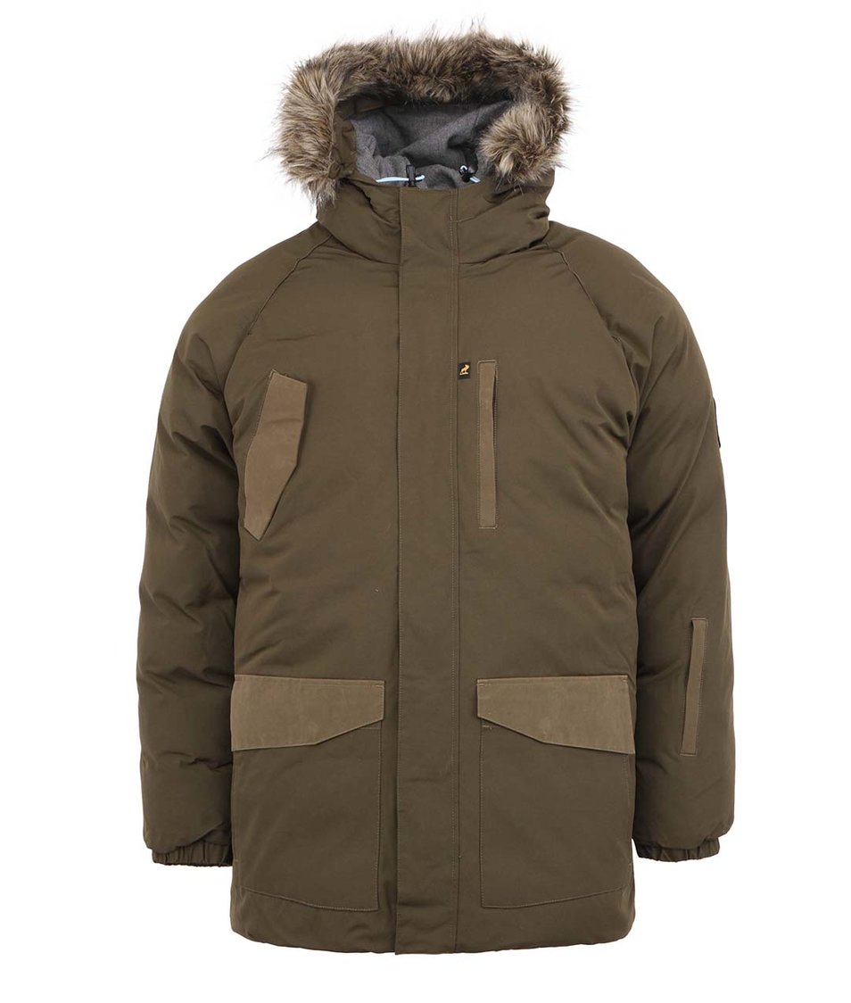 Khaki zimní bunda Fat Moose Arctic Explorer