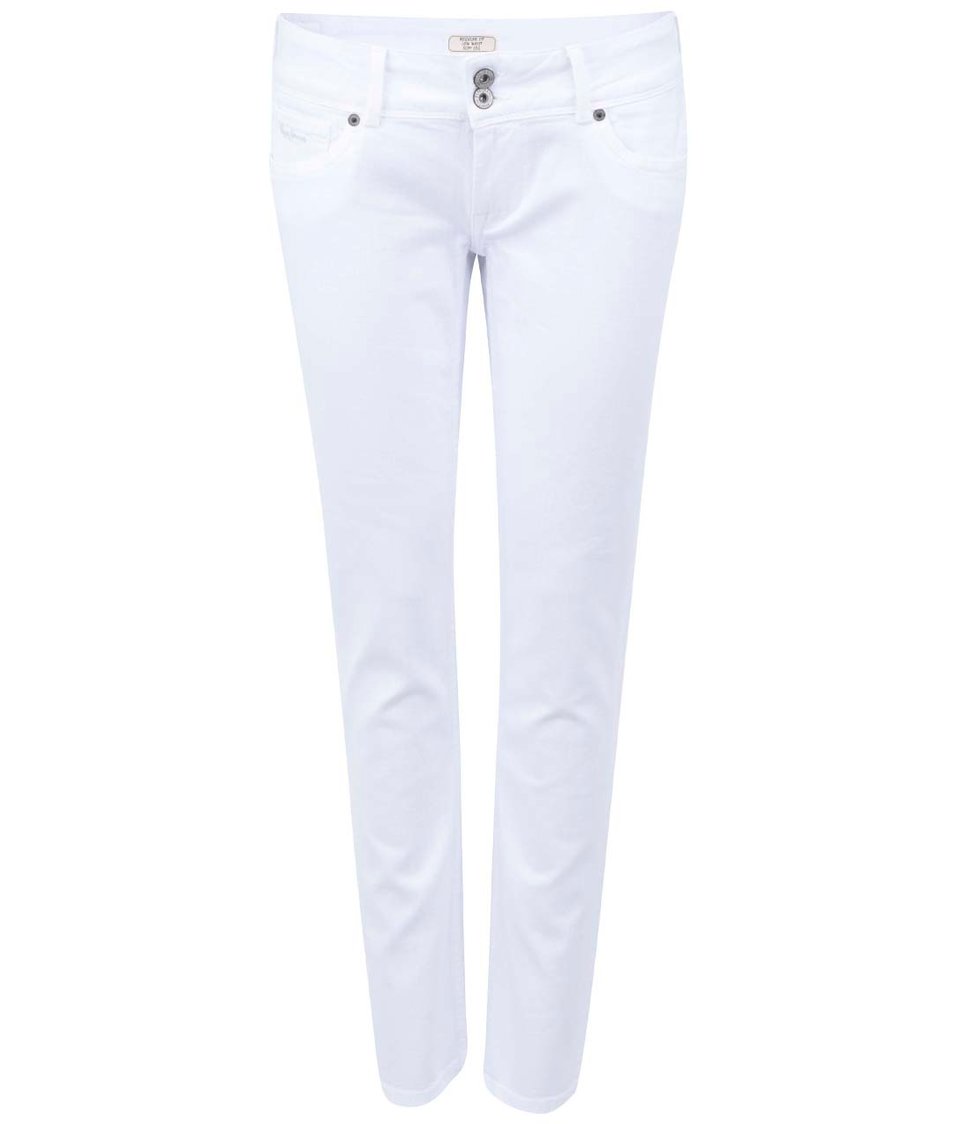 Bílé dámské džíny Pepe Jeans Vera