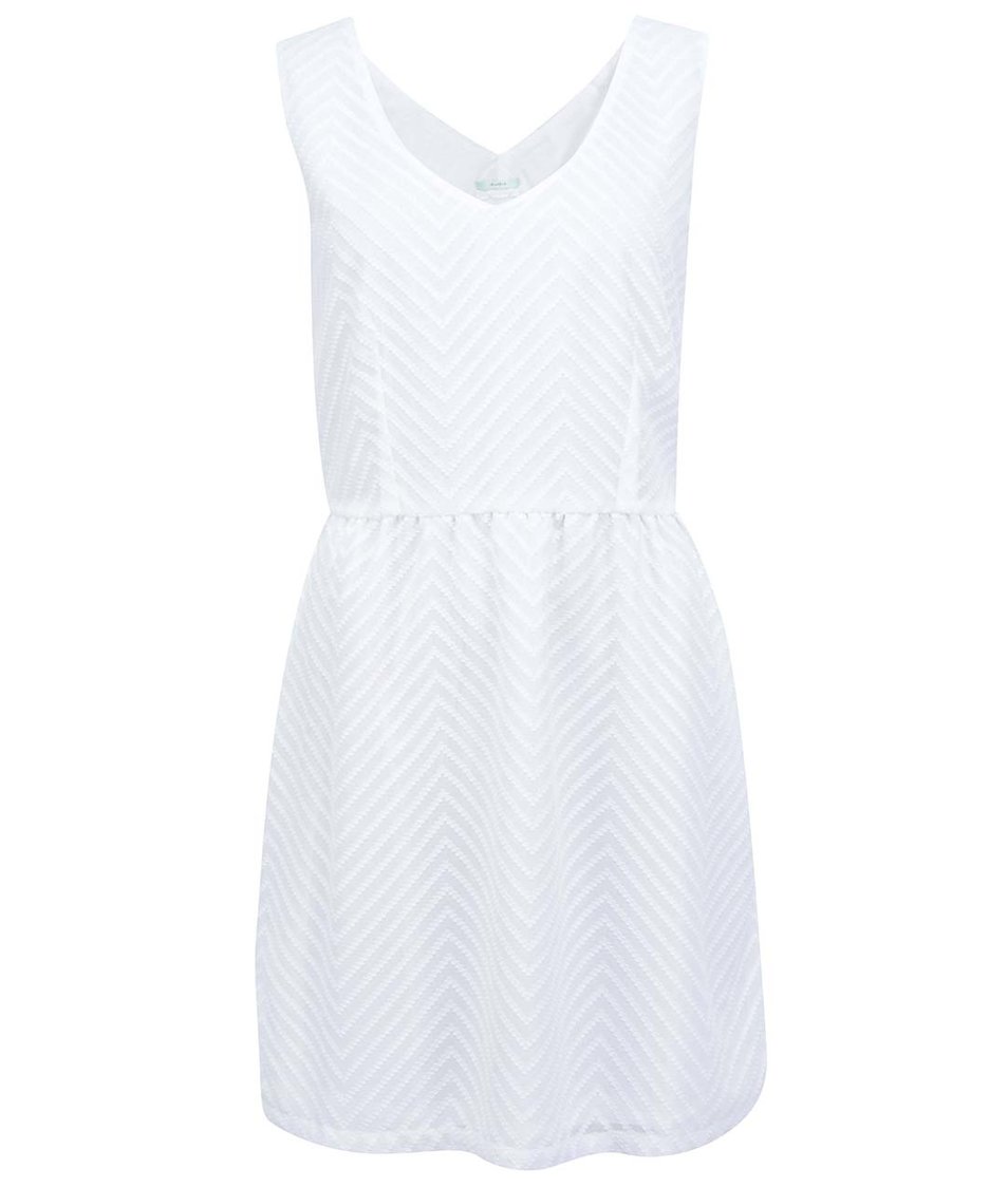 Bílé šaty se vzorem Skunkfunk Ugetta
