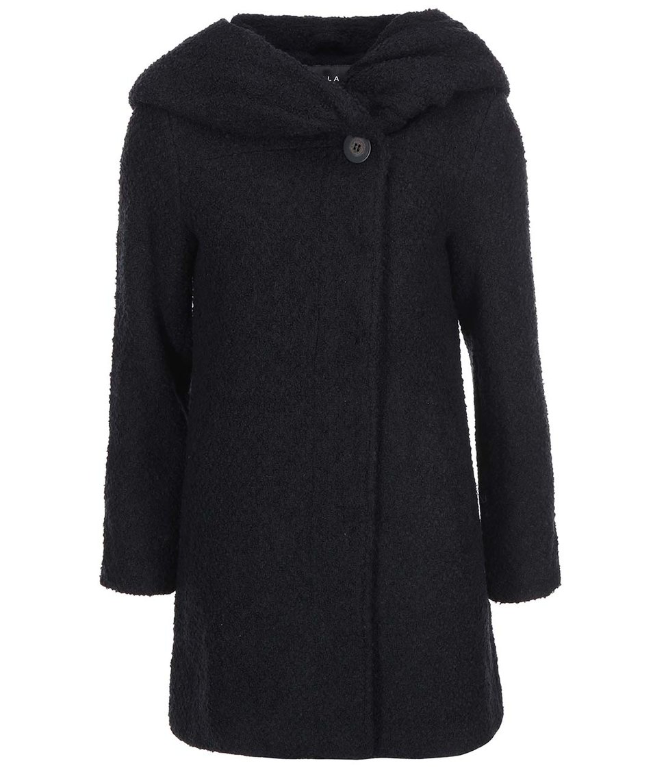 Černý kabát VILA Cama
