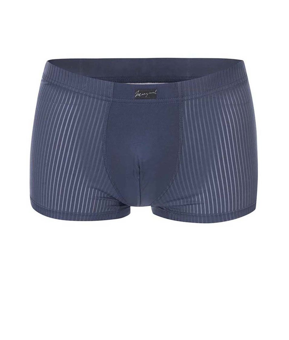 Tmavě modré vzorované boxerky Marginal