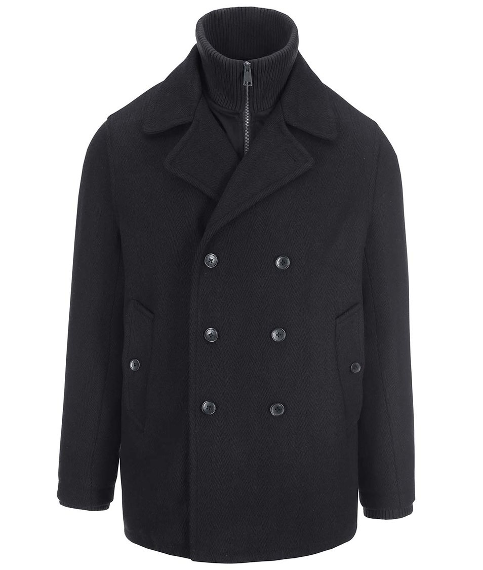 Černý krátký kabát Ben Sherman